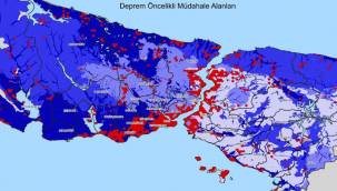 İstanbul Deprem Haritası yayınlandı! İşte en riskli bölgeler...