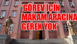 Yargıtay'dan belediye başkanının makam aracı için haciz kararı