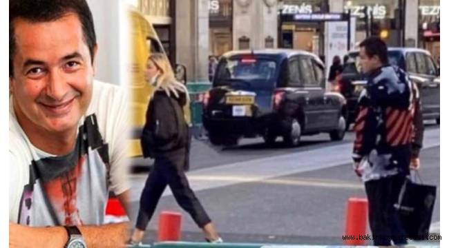 Acun Ilıcalı, kendisinden 30 yaş küçük sevgilisi Çağla Altunkaya'yla Londra'da görüntülendi