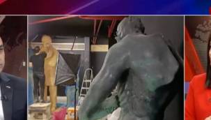 Başkan Dr. Bülent Kerimoğlu'ndan 'sağlık çalışanlarına saygı' anıtı