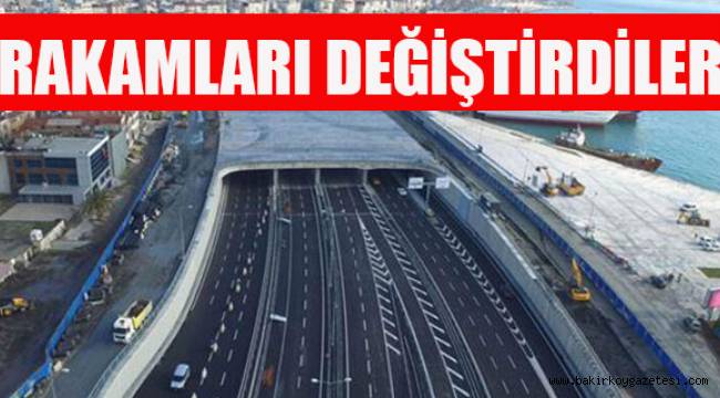 Böyle soyuluyorsun ey halkım !Avrasya Tüneli'nde 963 milyon TL ödeme gizlenmiş