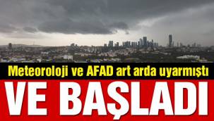 İstanbul'da yağış etkili oluyor