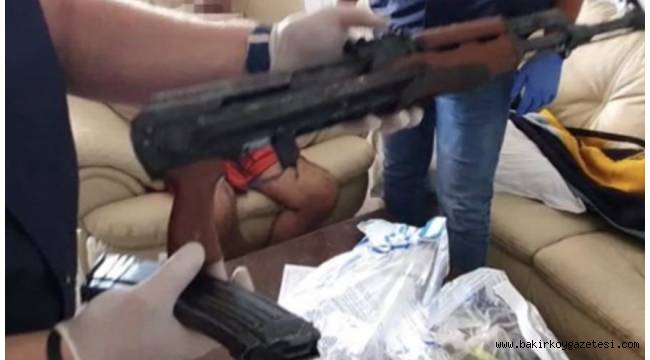 Kalaşnikoflu uyuşturucu şebekesine jandarma operasyonu