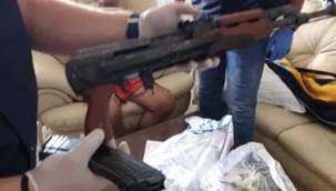 Kalaşnikoflu uyuşturucu şebekesine jandarma operasyonu