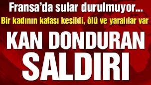 Son dakika… Fransa'da kilise yakınlarında bıçaklı saldırı ölü ve yaralılar var!