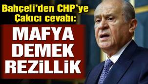 Bahçeli'den CHP'ye Çakıcı cevabı: Mafya demek rezillik
