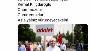 BAŞKAN DR. KERİMOĞLU'NDAN KEMAL KILIÇDAROĞLU'NA DESTEK !