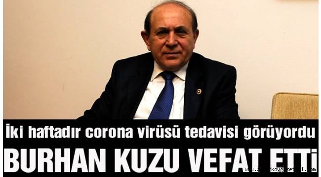 Burhan Kuzu vefat etti