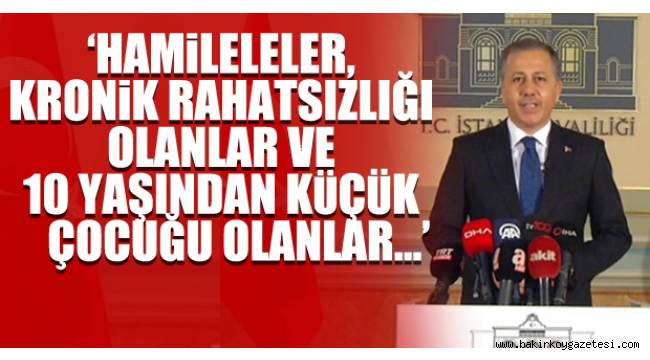 İstanbul Valisi'nden flaş mesai saati açıklaması