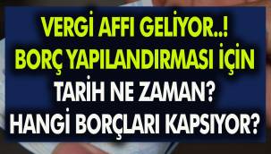 Vergi yapılandırması yasalaşıyor! İşte vergi borcu düzenlemesinin ayrıntıları...