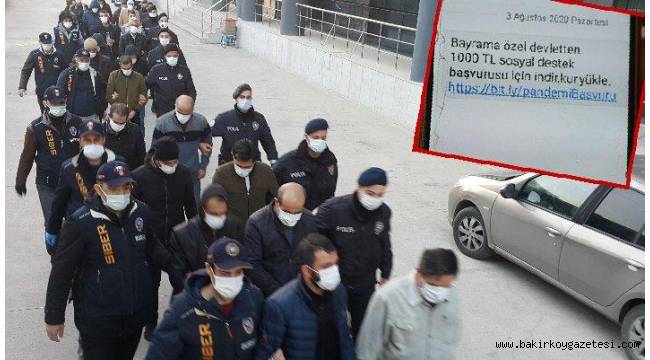 1000 TL destek mesajıyla dolandırıp, bitcoin almışlar