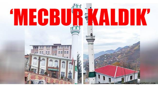 AKP'li belediye vergi borcuna karşılık iki cami verdi