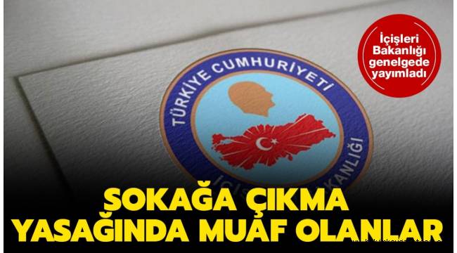 Bu listede yer alanlar yasaktan muaf olacak...