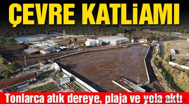 Son dakika… Ayvalık'ta çevre katliamı! Tonlarca atık yayıldı!