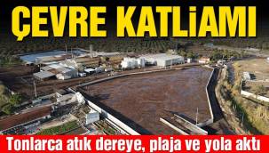 Son dakika… Ayvalık'ta çevre katliamı! Tonlarca atık yayıldı!