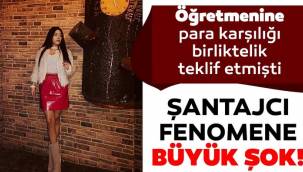  Sosyal medya fenomeni Serap Gürbüz'den öğretmenine şantaj! 