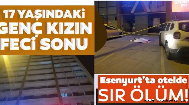 17 yaşındaydı!.. Otelin 8'inci katından aşağıya düştü!