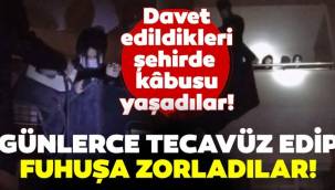 2 kadının kâbusu polis baskınıyla son buldu! Günlerce tecavüz edip fuhuşa zorladılar...