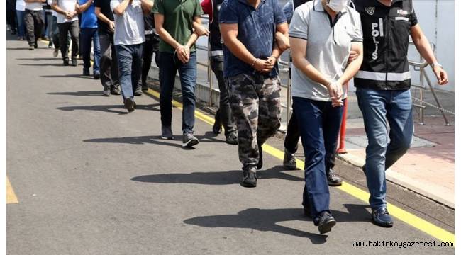 Adana'daki suç örgütü operasyonunda yakalanan 9'u polis 41 zanlı tutuklandı
