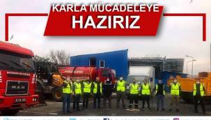 BAKIRKÖY 'DE KAR HAZIRLIKLARI TAMAMLANDI!