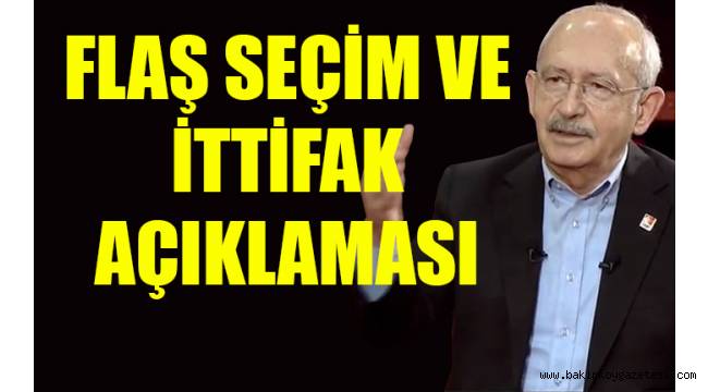 CHP GENEL BAŞKANI KEMAL KILIÇDAROĞLU HALKTV'DE ÖNEMLİ AÇIKLAMALARDA BULUNDU!