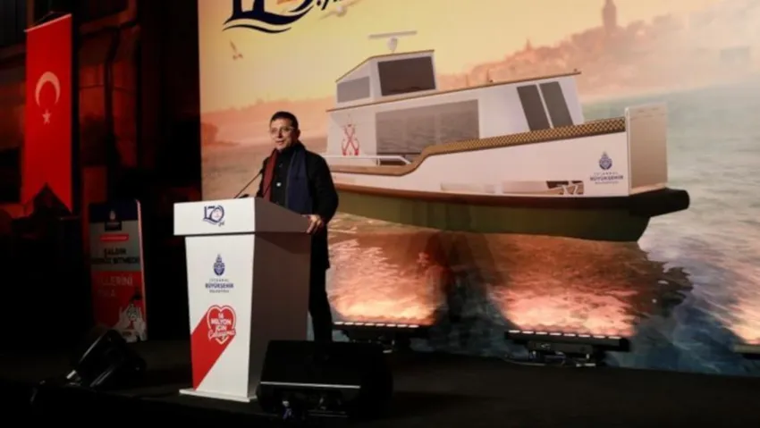 İstanbul'da 50 deniz taksi hizmet verecek