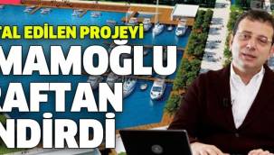 Kadir Topbaş'ın iptal edilen projesini İmamoğlu raftan indirdi 