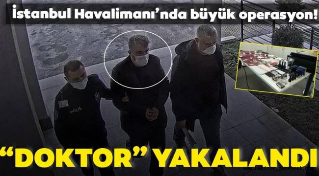 Özay Topyıldız ,Sahte seyahat belgesi operasyonu! 'Doktor' yakalandı…