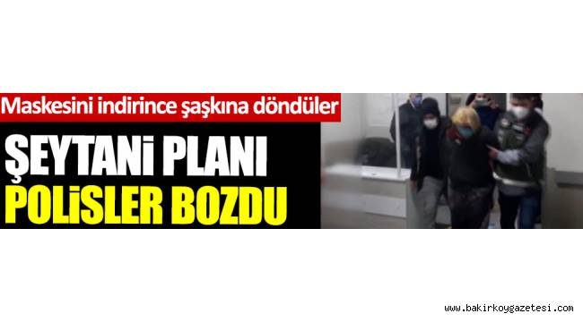 Şeytani kaçış planını polis bozdu. Başörtülü fistanlı kadın maskesini indirince polis şaşkına döndü
