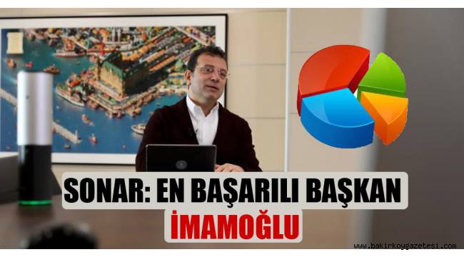SONAR: En başarılı başkan İmamoğlu