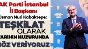AK Parti İstanbul İl Başkanı Kabaktepe kongrede konuştu! 