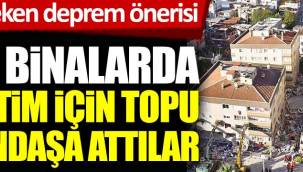 AKP'den Tepki çeken deprem önerisi. Eski binaların kontrollerini sahiplerine bırakacaklar 