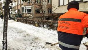 Bakırköy Belediyesi Kar ve Buza Karşı 7/24 mücadele ediyor