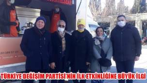BAKIRKÖY DEĞİŞİM PARTİSİNİN İLK ETKİNLİĞİNE YOĞUN İLGİ!