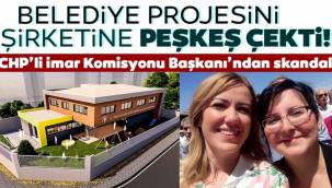 Belediye projesini şirketine peşkeş çekti