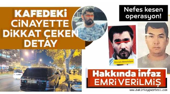 Kafedeki infazda Suriyeli örgüt izi
