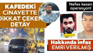 Kafedeki infazda Suriyeli örgüt izi