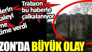 Trabzon'da büyük olay. Trabzon bu haberle çalkalanıyor. 