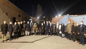 Bakırköy'de AK Parti İstanbul İl Başkanı Osman Nuri Kabaktepe 112 Acil Merkezini ziyaret etti