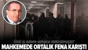 Ali Rıza Gültekin cinayeti davasında arbede!