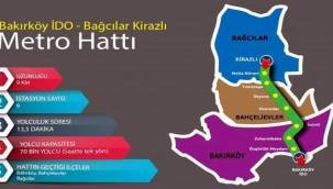  Bakırköy-Bahçelievler-Kirazlı metro hattı 2022 sonunda açılacak
