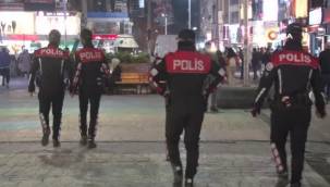 Bakırköy'de drone destekli tam kapanma denetimi 