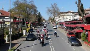 Bakırköy Emniyeti'nden Polis Haftası konvoyu 