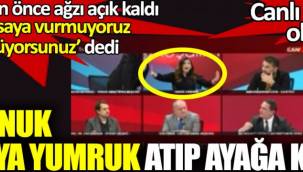 CANLI YAYINDA KONUKLAR BİRBİRİNE GİRDİ...