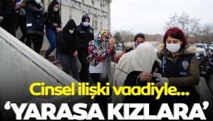 Cinsel ilişki vaadiyle... 'Yarasa kızlara' operasyon!
