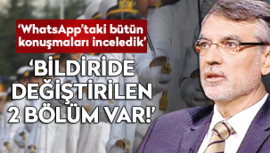 Emekli amiral Çetin, kısa sürede 104 amiralin onayının nasıl alındığına dikkat çekti