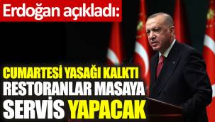 Cumhurbaşkanı Erdoğan normalleşme kararlarını açıkladı
