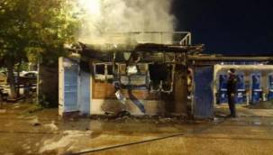 Bakırköy'de Halk Ekmek büfesinin yakan kişi yakalandı