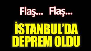 İstanbul'da deprem