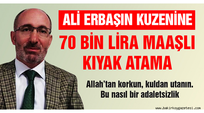 Allah'tan korkun, kuldan utanın bu nasıl maaş? Ali Erbaş'ın kuzenine 70 bin lira maaşlı kıyak atama!